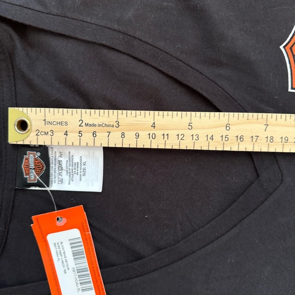 NWT Harley Davidson V Neck T-Shirt War Horse Ocala FL Size XL - Picture 8 of 13